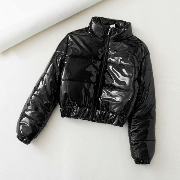 2020 spring winter bright short coat cotton women's short female padded jacket thick cotton jacket women parka, Black
2020 spring winter bright short coat cotton women's short female padded jacket thick cotton jacket women parka, Black