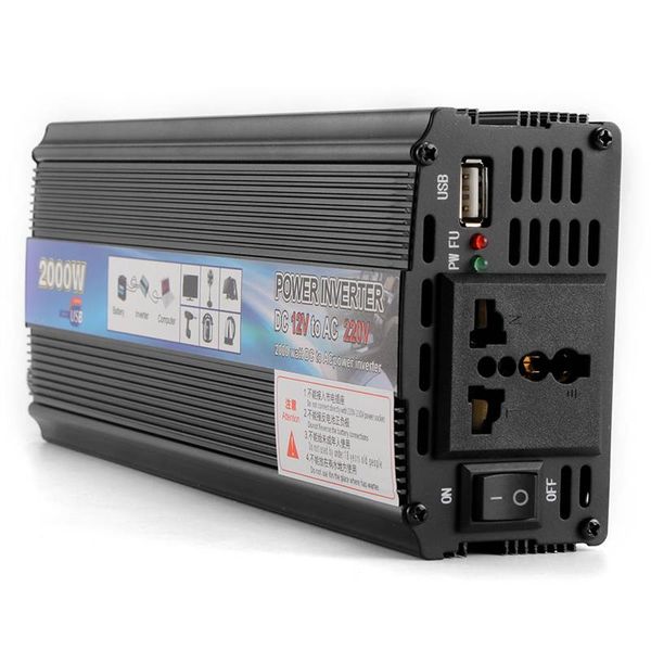 car inverter 2000w dc 12v/24v to ac 110/220v power inverter charger converter sturdy and durable vehicle power supply switch
car inverter 2000w dc 12v/24v to ac 110/220v power inverter charger converter sturdy and durable vehicle power supply switch