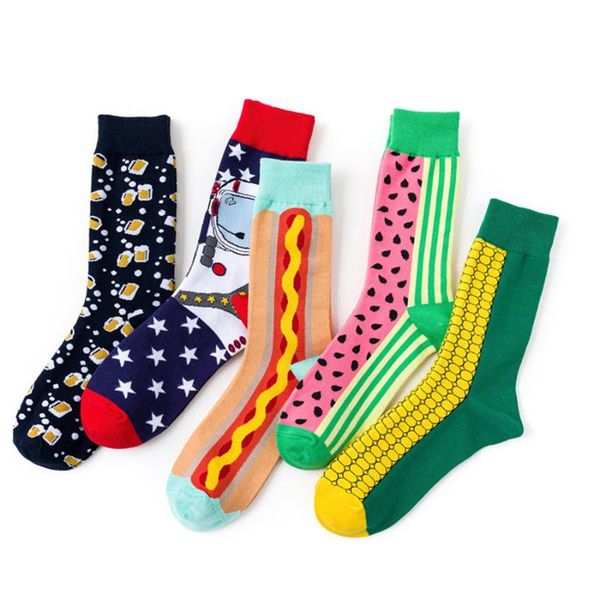 funny happy pattern socks for women casual cotton crew socks fruit animals patterned avocado watermelon pizza bear 1 pack, Black;white
funny happy pattern socks for women casual cotton crew socks fruit animals patterned avocado watermelon pizza bear 1 pack, Black;white