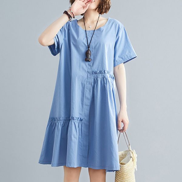 indigo ruffles patchwork maternity dress cotton pleated maternity clothings pregnant women button-down mid-length 2020 summer, White
indigo ruffles patchwork maternity dress cotton pleated maternity clothings pregnant women button-down mid-length 2020 summer, White