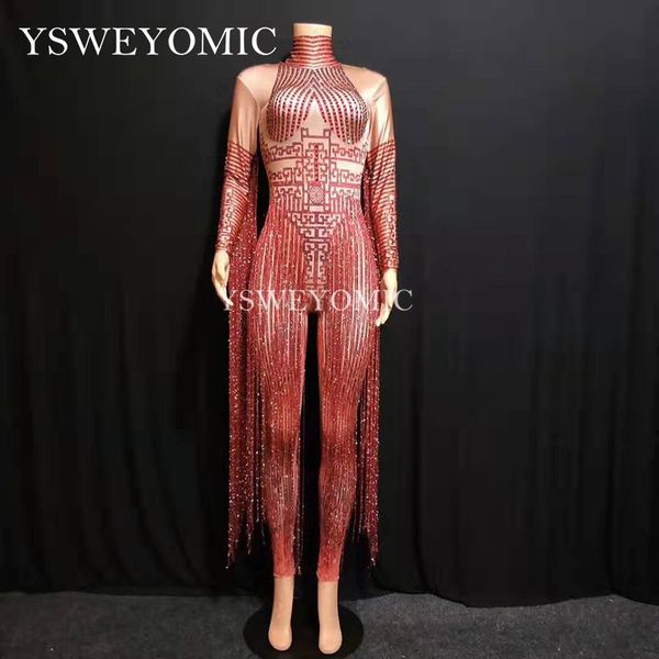 Shiny cry tal red body uit long ta el women outfit nightclub female inger co tume tage dance performance wear y 64
Shiny cry tal red body uit long ta el women outfit nightclub female inger co tume tage dance performance wear y 64