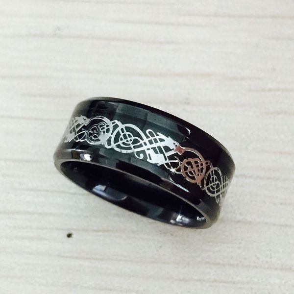 men 316l tungsten steel black dragon ring dragon power the lord of the ring christmas party rings for women men couple sets ing, Slivery;golden
men 316l tungsten steel black dragon ring dragon power the lord of the ring christmas party rings for women men couple sets ing, Slivery;golden