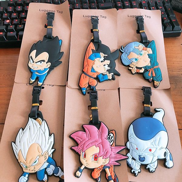 dragon ball cartoon pvc keychain vegeta son goku fashion soft rubber luggage tag boarding pass bag tags hanging ornaments bags, Silver
dragon ball cartoon pvc keychain vegeta son goku fashion soft rubber luggage tag boarding pass bag tags hanging ornaments bags, Silver