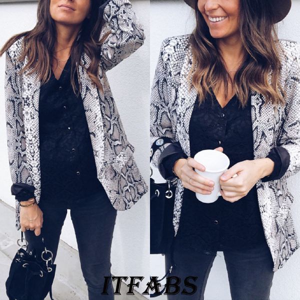 autumn new womens ladies warm cardigan leopard printed blazer button slim jacket oversized outdoor casual coats fashion, White;black
autumn new womens ladies warm cardigan leopard printed blazer button slim jacket oversized outdoor casual coats fashion, White;black