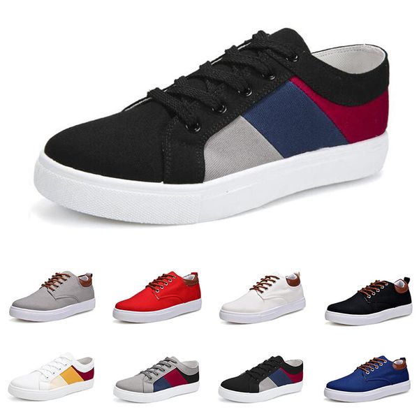 2020 new men fashion casual shoes canvas sneakers triple black white navy blue red mens breathable sneaker size 39-46
2020 new men fashion casual shoes canvas sneakers triple black white navy blue red mens breathable sneaker size 39-46