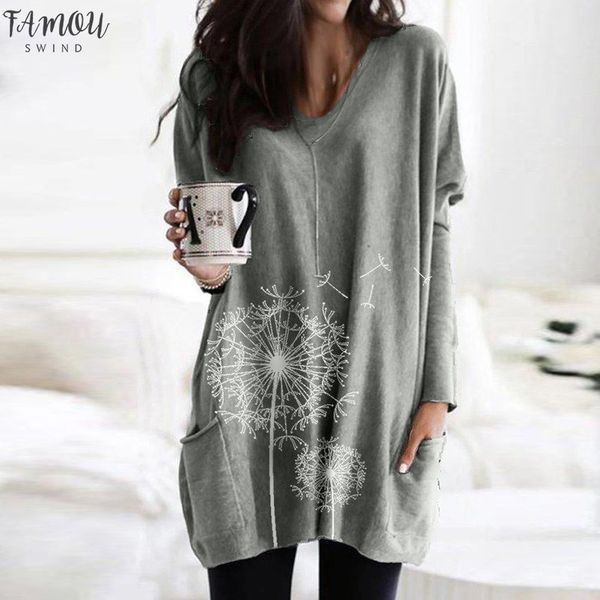 ladies casual o neck long loose casual stitching flower pocket shirt solid color long sleeved patchwork shirt 35, White
ladies casual o neck long loose casual stitching flower pocket shirt solid color long sleeved patchwork shirt 35, White