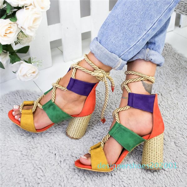 adrilles women sandals heel pointed fish mouth gladiator sandal hemp rope lace up platform shoe, Black
adrilles women sandals heel pointed fish mouth gladiator sandal hemp rope lace up platform shoe, Black