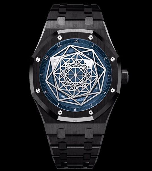 fashion men's full automatic mechanical watch classic didun big bang series sports stainless steel men watches luminous hands, Slivery;brown
fashion men's full automatic mechanical watch classic didun big bang series sports stainless steel men watches luminous hands, Slivery;brown