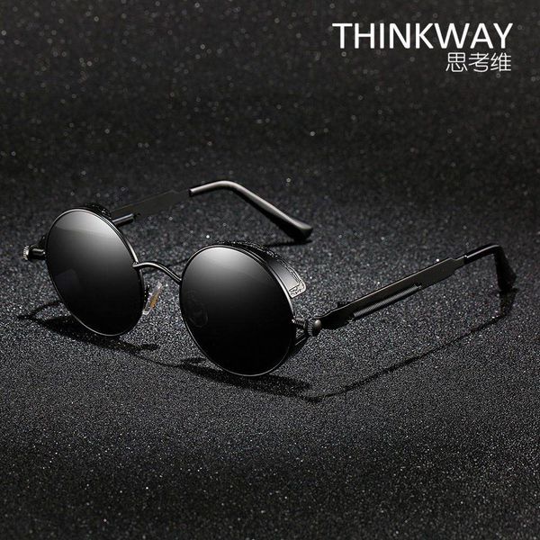 brand sunglasses new aluminum frame metal round frame sunglasses mirror fashion colorful men and women punk sunglasses ocean film retro with, White;black
brand sunglasses new aluminum frame metal round frame sunglasses mirror fashion colorful men and women punk sunglasses ocean film retro with, White;black