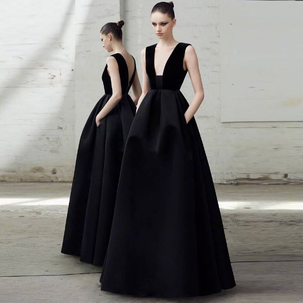 sexy robe de soiree черный длинные глубокий v-образным вырезом вечерние платья с карманами платье de festa a-line zipper maxi атласная пром, Black;red
sexy robe de soiree черный длинные глубокий v-образным вырезом вечерние платья с карманами платье de festa a-line zipper maxi атласная пром, Black;red