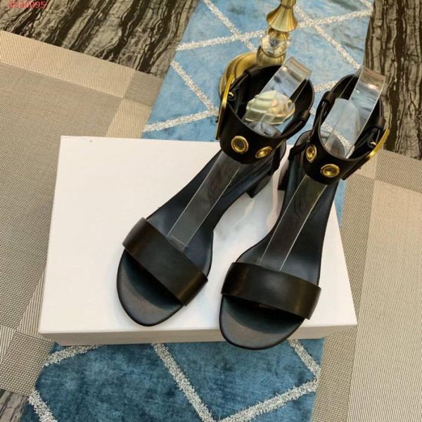 summer low heels thick with genuine leather the roman sandals leather ring foot buckle woman sandals, Black
summer low heels thick with genuine leather the roman sandals leather ring foot buckle woman sandals, Black
