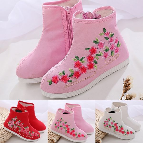 childern' embroidered ancient style ankle bare boots side zip casual chinese style booties kids shoes sapato bota infantil, Black;grey
childern' embroidered ancient style ankle bare boots side zip casual chinese style booties kids shoes sapato bota infantil, Black;grey