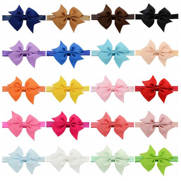 girls bow hair bands colors solid bow elastic headband baby headbands kids headwear baby hair bands 07, Slivery;white
girls bow hair bands colors solid bow elastic headband baby headbands kids headwear baby hair bands 07, Slivery;white