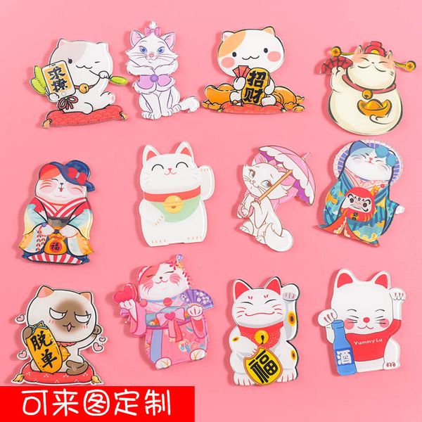 3pcs fortune cat maneki neko acrylic brooch pins very cute kitenn backpack icons, Gray
3pcs fortune cat maneki neko acrylic brooch pins very cute kitenn backpack icons, Gray