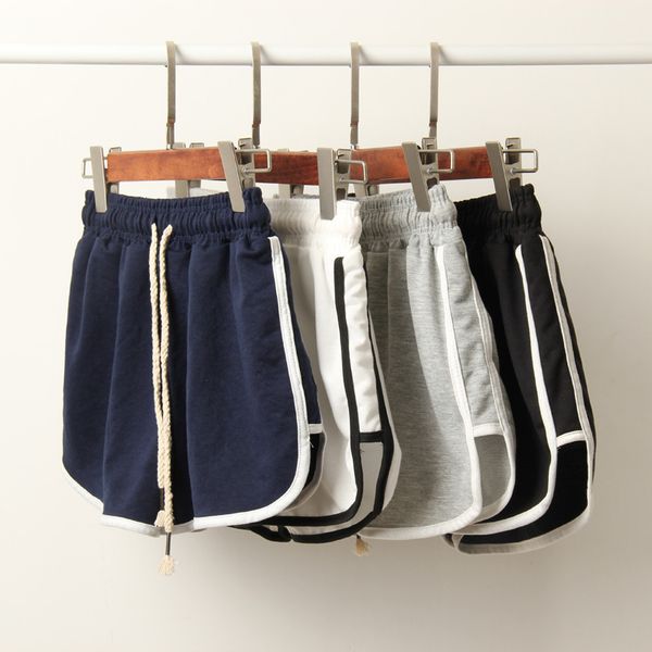 2019 women plus size xxxl shorts summer elastic high waist booty shorts female black white solid loose beach short pants, White;black
2019 women plus size xxxl shorts summer elastic high waist booty shorts female black white solid loose beach short pants, White;black