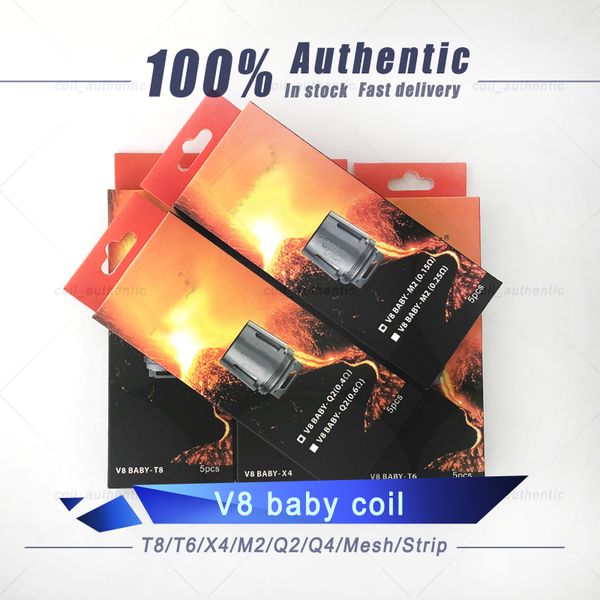 100% Подлинная V8 Детские катушки Beast Танк Глава T8 0.15ohm T6 X4 0.15ohm Q2 0.4ohm M2 0.25ohm
100% Подлинная V8 Детские катушки Beast Танк Глава T8 0.15ohm T6 X4 0.15ohm Q2 0.4ohm M2 0.25ohm