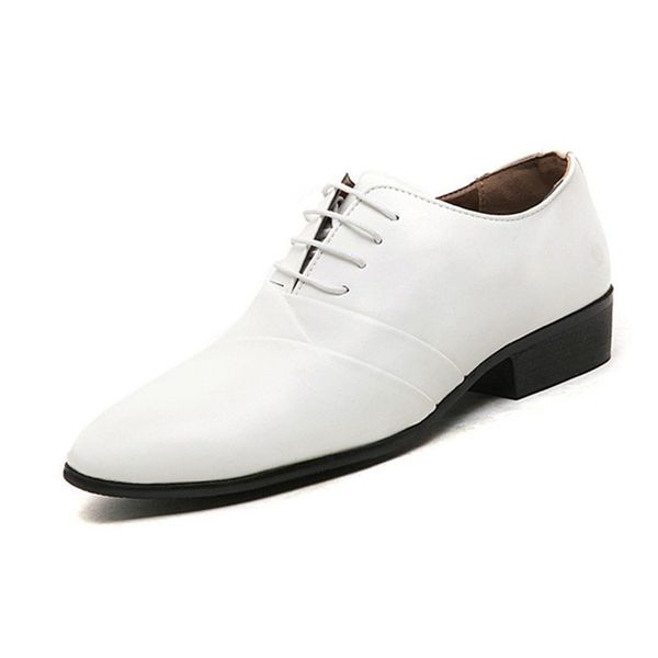 designer wedding shoes man leather white oxford shoes for men formal mens pointed toe dress shoes, Black
designer wedding shoes man leather white oxford shoes for men formal mens pointed toe dress shoes, Black