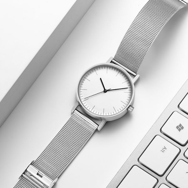 bauhaus minimalist style leather watch swiss rhonda 763 movement minimal 36mm stainless steel meshbelt couple watch, Slivery;brown
bauhaus minimalist style leather watch swiss rhonda 763 movement minimal 36mm stainless steel meshbelt couple watch, Slivery;brown