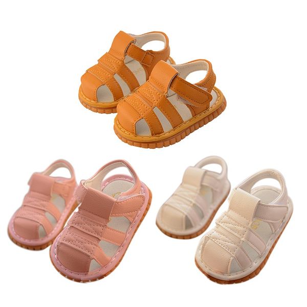 2019 summer baby girls breathable anti-slip squeaky shoes sandals toddler soft soled first walkers, Black;red
2019 summer baby girls breathable anti-slip squeaky shoes sandals toddler soft soled first walkers, Black;red