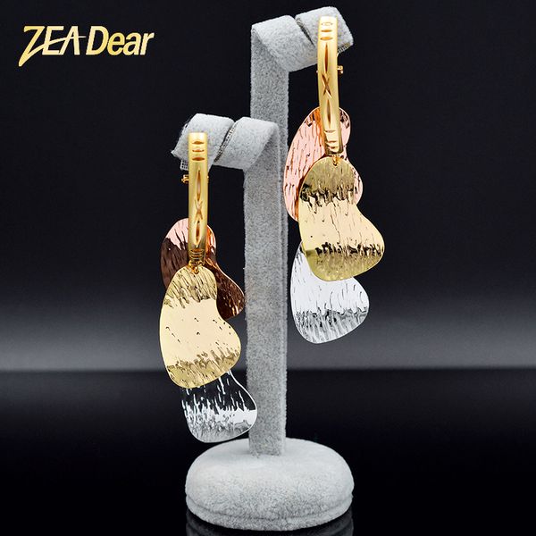 zeadear jewelry exquisite jewelry for women long drop dangle earrings big earrings romantic heart earrings for wedding jewelry, Golden 
zeadear jewelry exquisite jewelry for women long drop dangle earrings big earrings romantic heart earrings for wedding jewelry, Golden
