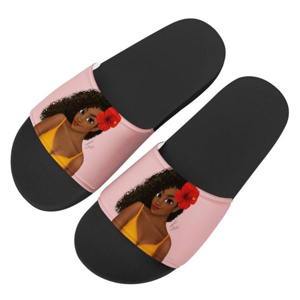 black girl afro cartoon custom slippers image summer woman's outdoor sandals non-slip beach shoes platform flip flops red flower
black girl afro cartoon custom slippers image summer woman's outdoor sandals non-slip beach shoes platform flip flops red flower