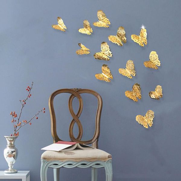 12 pcs/set 3d wall stickers hollow butterfly for kids rooms home wall decor mariposas fridge stickers room decoration
12 pcs/set 3d wall stickers hollow butterfly for kids rooms home wall decor mariposas fridge stickers room decoration