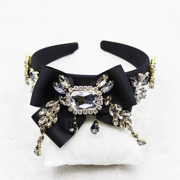 black headband woman baroque rhinestone headband crystal wedding head jewel wide luxury jewelry hair accessories headwrap, Golden;white
black headband woman baroque rhinestone headband crystal wedding head jewel wide luxury jewelry hair accessories headwrap, Golden;white