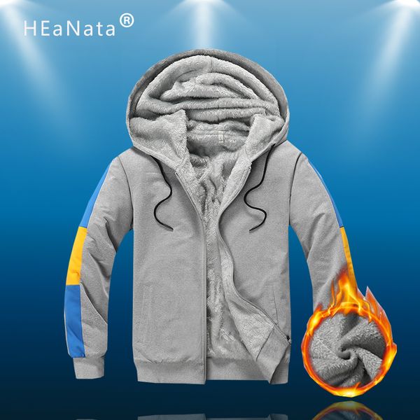 winter warm jacket fashion sport trend casual thickened warm casual zipper hooded fleece man's splice jackets, Black;red
winter warm jacket fashion sport trend casual thickened warm casual zipper hooded fleece man's splice jackets, Black;red
