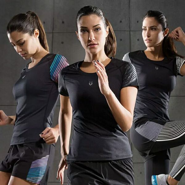 vansydical women's gym yoga shirts short sleeve for fitness running sports t-shirts quick dry elastic workout sportswear, Black;blue
vansydical women's gym yoga shirts short sleeve for fitness running sports t-shirts quick dry elastic workout sportswear, Black;blue