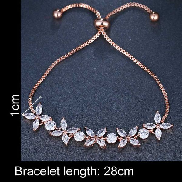v-216 white zircon cz stones adjustable flower charm bracelets for women fashion jewelry, Black
v-216 white zircon cz stones adjustable flower charm bracelets for women fashion jewelry, Black
