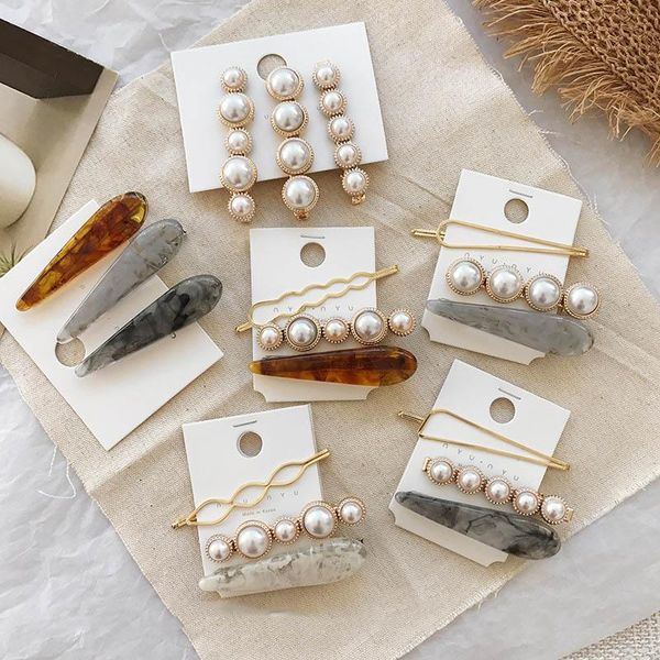 imitation pearl marble metal hair clip hairband bobby pin barrette headdress accessories beauty styling tool jewelry new arrival tatrg, Black
imitation pearl marble metal hair clip hairband bobby pin barrette headdress accessories beauty styling tool jewelry new arrival tatrg, Black