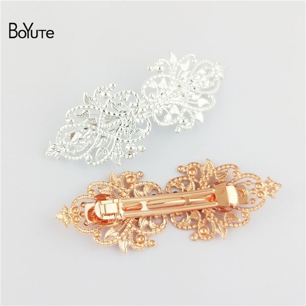boyute 5 pieces filigree flower hair clip pin wholesale 7 colors plated women hair clip, Golden;white
boyute 5 pieces filigree flower hair clip pin wholesale 7 colors plated women hair clip, Golden;white