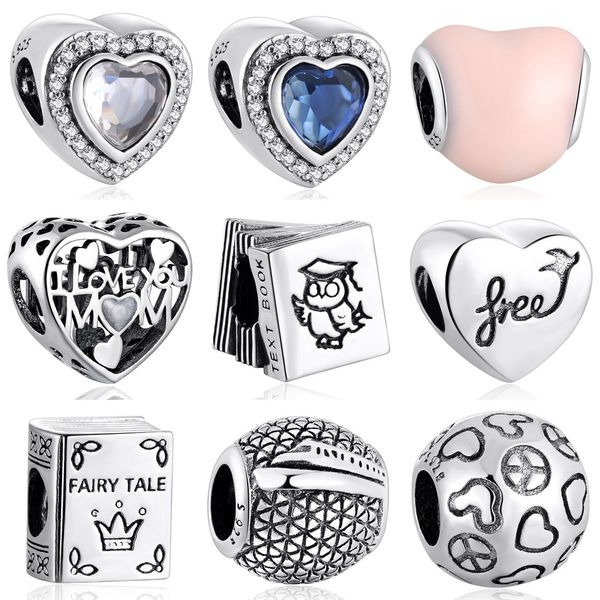 s925 silver bead night blue love heart love mum owl text book bird fairy tale mouse peace charms fit bracelets
s925 silver bead night blue love heart love mum owl text book bird fairy tale mouse peace charms fit bracelets
