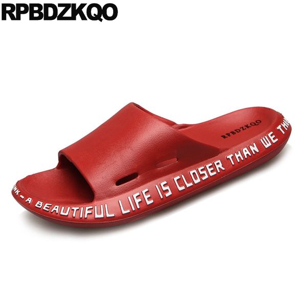 large size slip on shoes plus red rubber waterproof slides mens sandals 2019 summer outdoor 45 fashion slippers designer water, Black
large size slip on shoes plus red rubber waterproof slides mens sandals 2019 summer outdoor 45 fashion slippers designer water, Black