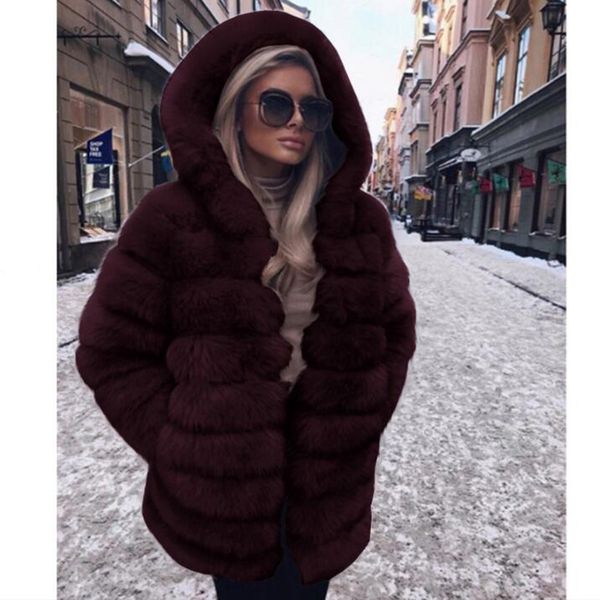 women winter luxury designer women elegant coats coats fur long hooded fashion thick loose sleeved roeun, Black
women winter luxury designer women elegant coats coats fur long hooded fashion thick loose sleeved roeun, Black