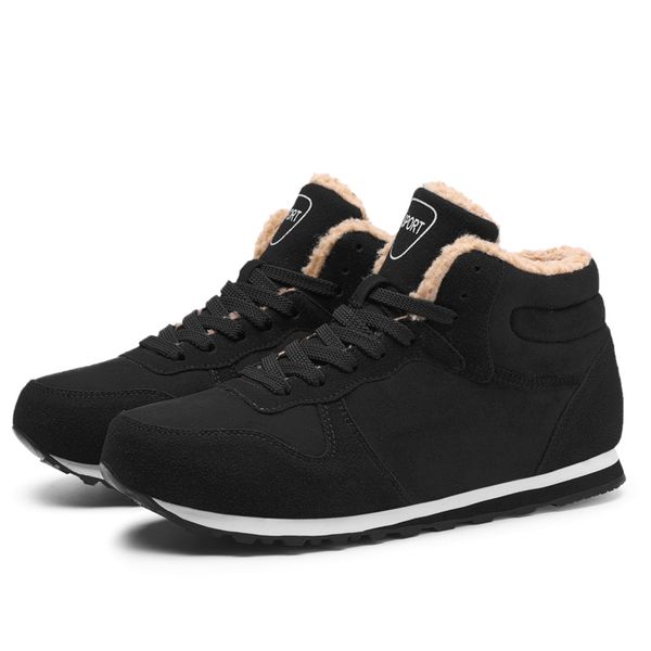 2019 warm ankle botas men shoes fashion winter plush winter men boots plus size comfortable casual sneakers hx-063, Black
2019 warm ankle botas men shoes fashion winter plush winter men boots plus size comfortable casual sneakers hx-063, Black