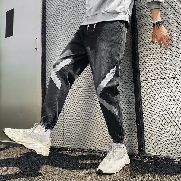 jeans men's season large size loose leggings fashionable harlan tooling all-match pants, Black;gray
jeans men's season large size loose leggings fashionable harlan tooling all-match pants, Black;gray