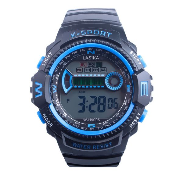 new digital watch men's fashion sports watch black simple large dial week alarm clock, Slivery;brown
new digital watch men's fashion sports watch black simple large dial week alarm clock, Slivery;brown