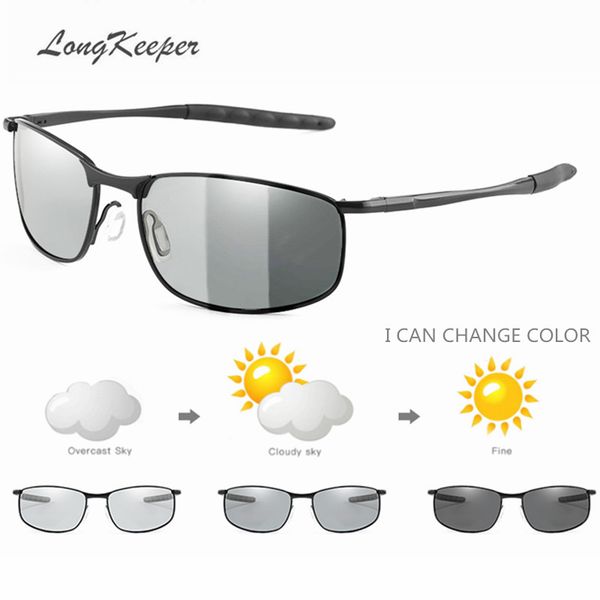 longkeeper pchromic sunglasses change color metal alloy sun glasses for men polarized lens chameleon glasses for driving, White;black
longkeeper pchromic sunglasses change color metal alloy sun glasses for men polarized lens chameleon glasses for driving, White;black