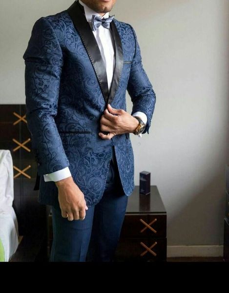 new fashionable one button navy blue pattern wedding groom tuxedos shawl lapel groomsmen mens dinner blazer suits (jacket+pants+tie) 368, Black;gray
new fashionable one button navy blue pattern wedding groom tuxedos shawl lapel groomsmen mens dinner blazer suits (jacket+pants+tie) 368, Black;gray