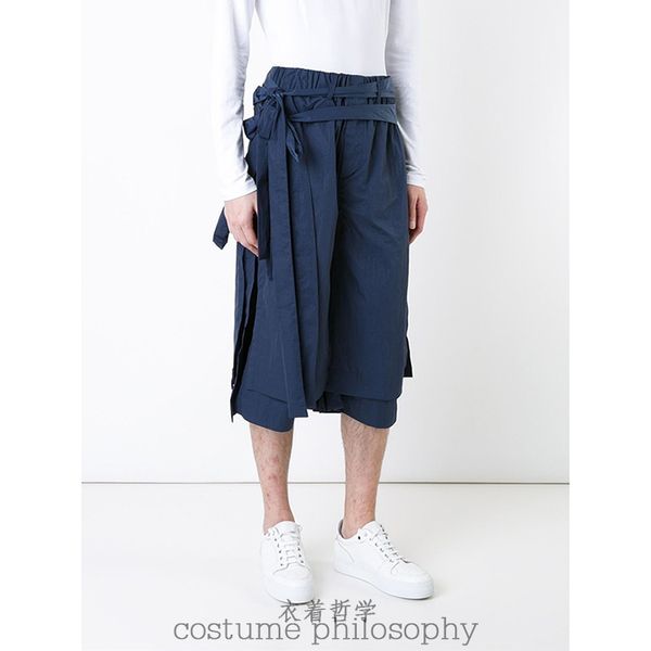 new 27-44 2017 men's clothing hair stylist catwalk original loose fashion multi-storey linen pants costume plus size costumes, Black
new 27-44 2017 men's clothing hair stylist catwalk original loose fashion multi-storey linen pants costume plus size costumes, Black