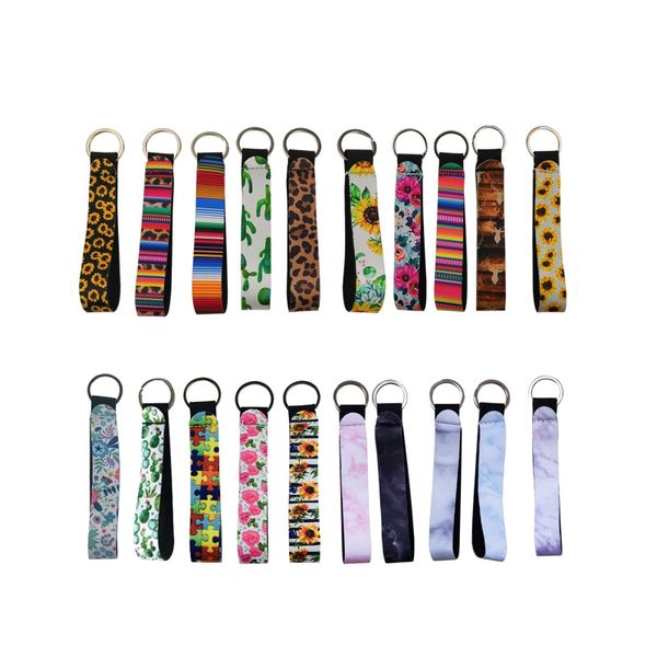 wristband keychains neoprene charms short lanyard strap band with split ring key chain holder cool key fob sunflower leopard cactus dw5231, Red;brown
wristband keychains neoprene charms short lanyard strap band with split ring key chain holder cool key fob sunflower leopard cactus dw5231, Red;brown
