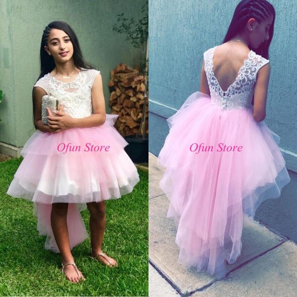 gorgeous jewel neck tulle a line high low flower girls dresses delicate backless sleeveless girls pageant dresses, White;blue
gorgeous jewel neck tulle a line high low flower girls dresses delicate backless sleeveless girls pageant dresses, White;blue