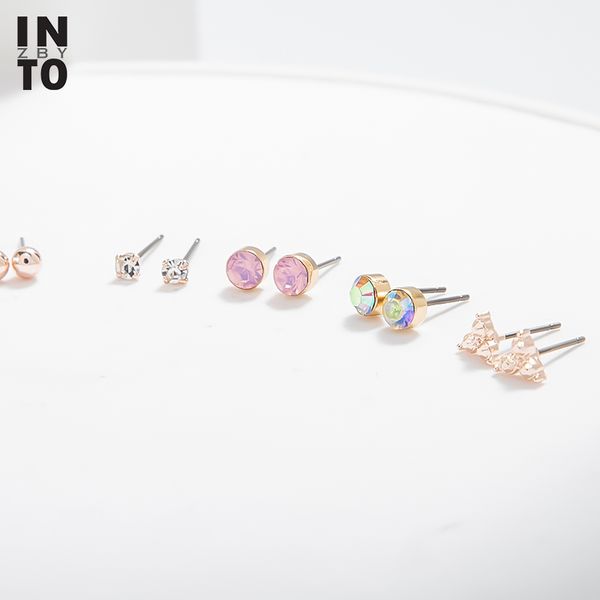 into pink rhinestone crystal stud earrings sets for women rose gold color ball triangle mini stud earrings fashion jewelry 6pair, Golden;silver
into pink rhinestone crystal stud earrings sets for women rose gold color ball triangle mini stud earrings fashion jewelry 6pair, Golden;silver