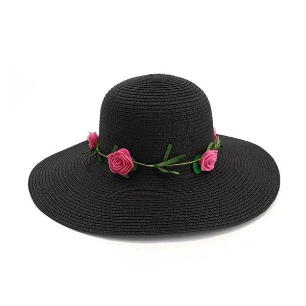 new fashion female straw cap outdoor seaside flowers beach hat sunscreen visor cap travel outdoor sun hat wide-brimmed, Blue;gray
new fashion female straw cap outdoor seaside flowers beach hat sunscreen visor cap travel outdoor sun hat wide-brimmed, Blue;gray
