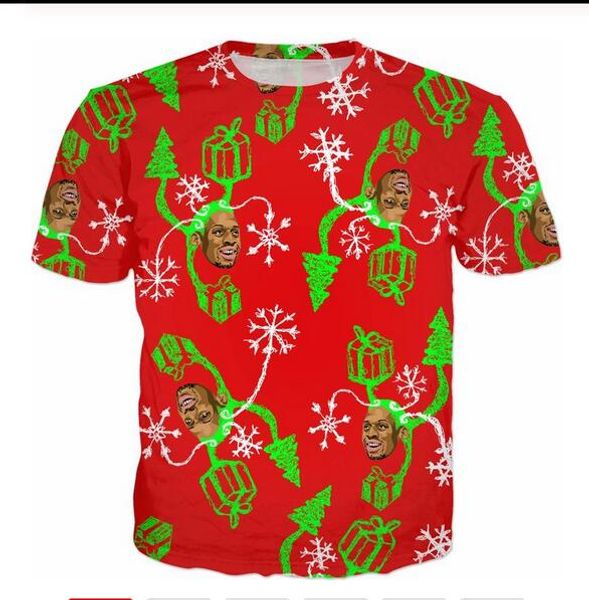 new fashion mens/womans christmas t-shirt summer style funny 3d print casual t shirt plus size aa0156, White;black
new fashion mens/womans christmas t-shirt summer style funny 3d print casual t shirt plus size aa0156, White;black