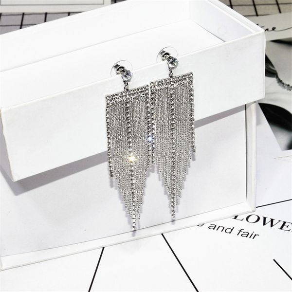 ajojewel extra long party earrings for women rhinestone tassel earrings brass jewelry supplies, Golden
ajojewel extra long party earrings for women rhinestone tassel earrings brass jewelry supplies, Golden