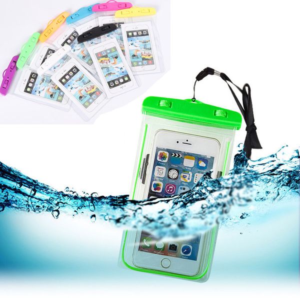 luminous waterproof phone pouch dry bag pvc phone case with lanyard swimming diving beach summer for iphone samsung 6inch
luminous waterproof phone pouch dry bag pvc phone case with lanyard swimming diving beach summer for iphone samsung 6inch