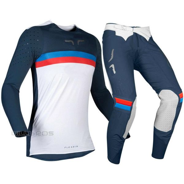 2020 mx racing flexair navy jersey pants motocross off road gear set