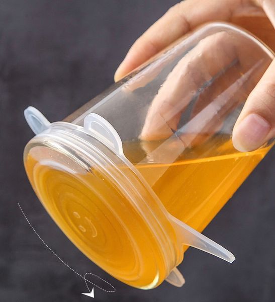 6pcs/set silicone stretch lids universal silicone food wrap bowl pot lid silicone cover pan cooking kitchen accessories
6pcs/set silicone stretch lids universal silicone food wrap bowl pot lid silicone cover pan cooking kitchen accessories